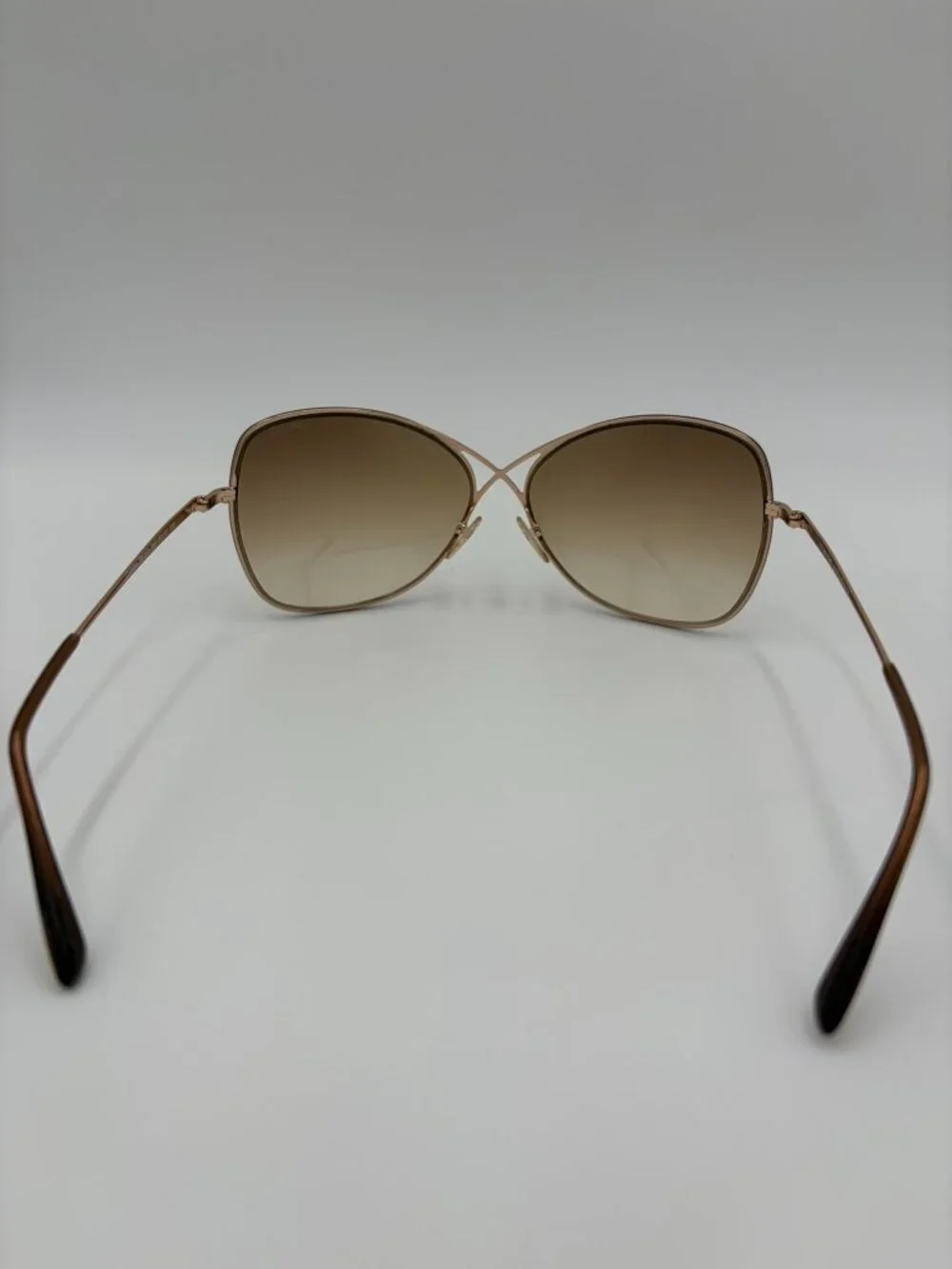 Authentic Tom Ford TF250 28F Women's Brown Butterfly Sunglasses 63/12/135 - Picture 5 of 12